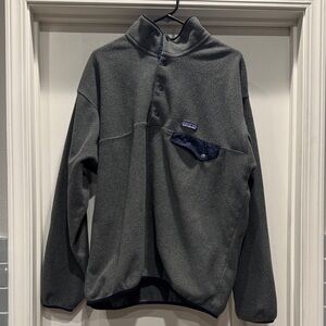 Patagonia Gray Crewneck Sweater